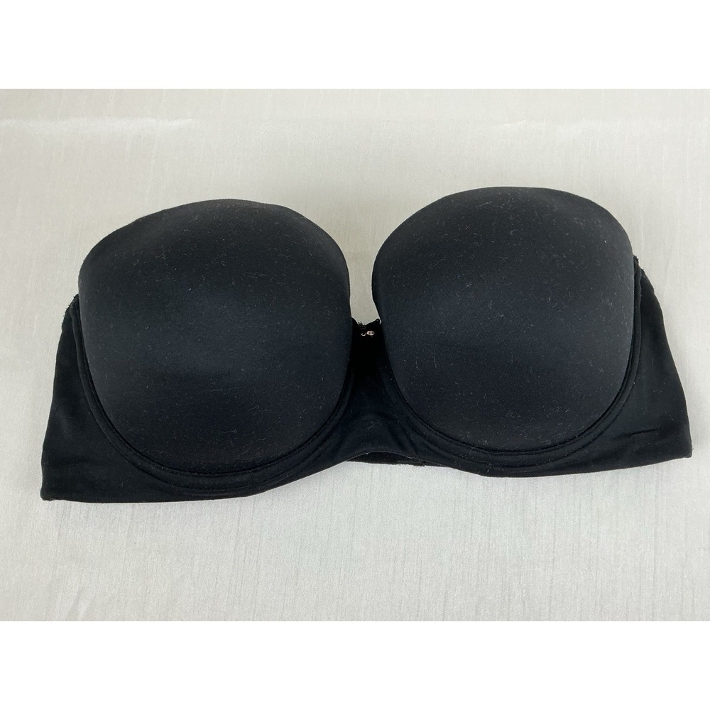 Soma 36D Black Embraceable Strapless Bra Underwire
